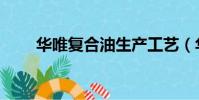 華唯復合油生產工藝(華唯復合油)
