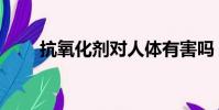 抗氧化劑對人體有害嗎(抗氧化劑)