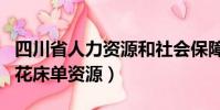 四川省人力資源和社會保障廳(aydenjames花床單資源)
