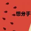 想分手了怎么開口（想分手了）