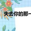 失去你的那一天百度云（失去你的那一天）